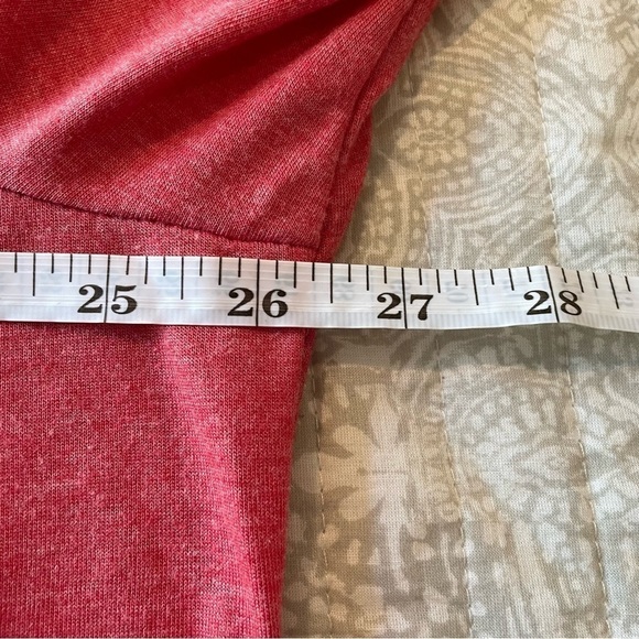 Rosegal Coral Pink Black & White Floral Button Dress Plus Size 4X 22 - Picture 8 of 9